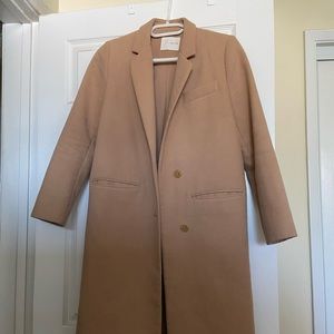 Oak & Fort Tan Coat Size S
